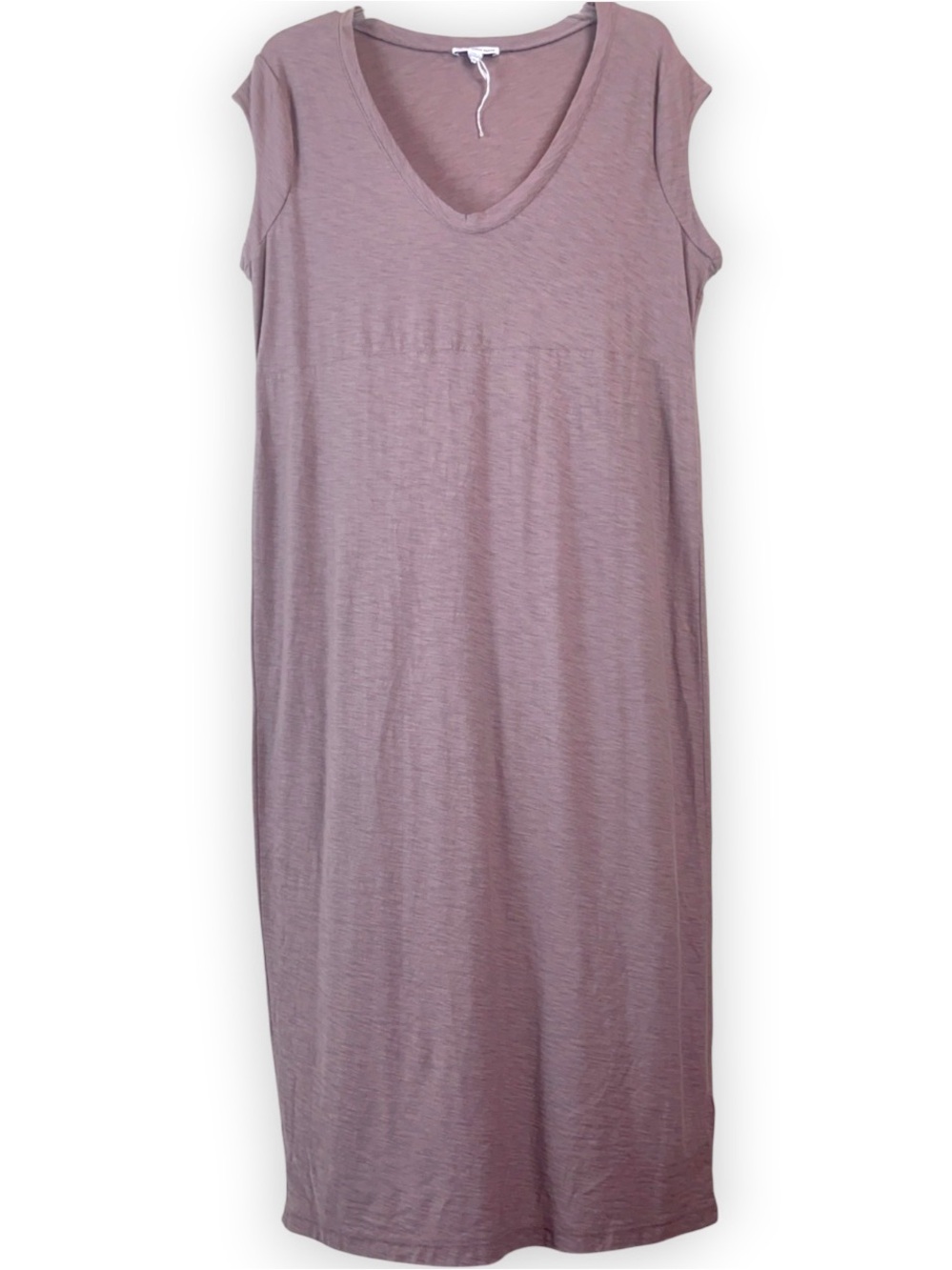 James Perce Rose Cotton modal Sleeveless Dress Sz 2 Medium